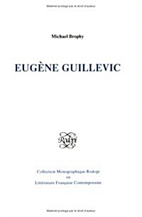 Eugene Guillevic (Paperback)