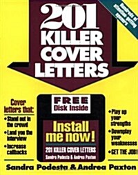 [중고] 201 Killer Cover Letters (Paperback, Diskette)