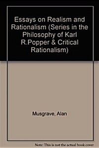 Essays on Realism and Rationalism (Paperback)