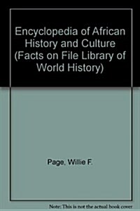 Encyclopedia of African History and Culture (Hardcover)