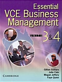 Essential Vce Business Management Units 3 and 4 Book with CD-ROM (Package)