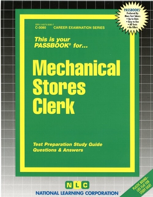Mechanical Stores Clerk (Spiral)