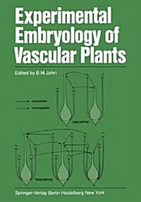 Experimental Embryology of Vascular Plants (Paperback, Softcover Repri)