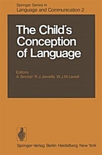 The Childs Conception of Language (Paperback, Softcover Repri)