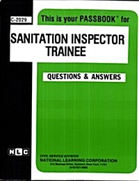 Sanitation Inspector Trainee, 2029 (Spiral)