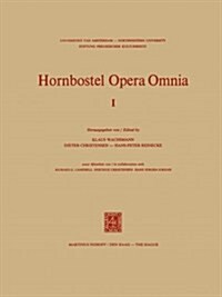 Hornbostel Opera Omnia (Paperback)