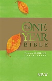 One Year Bible-NIV-Premium Slimline Large Print (Paperback)