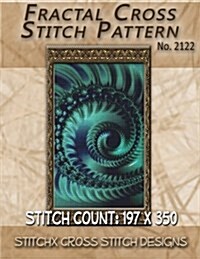 Fractal Cross Stitch Pattern No. 2122 (Paperback)