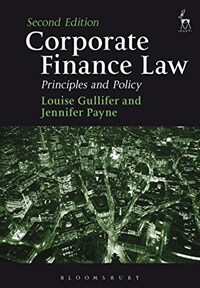 Corporate finance law : principles and policy 2nd ed