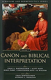 Canon and Biblical Interpretation: 7 (Paperback)