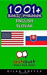 1001+ Basic Phrases English - Slovak (Paperback)