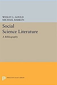 Social Science Literature: A Bibliography for International Law (Paperback)