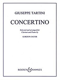 Concertino in F: For Clarinet and Piano (Paperback)