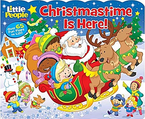 [중고] Fisher-Price Little People: Christmastime Is Here! (Board Books)