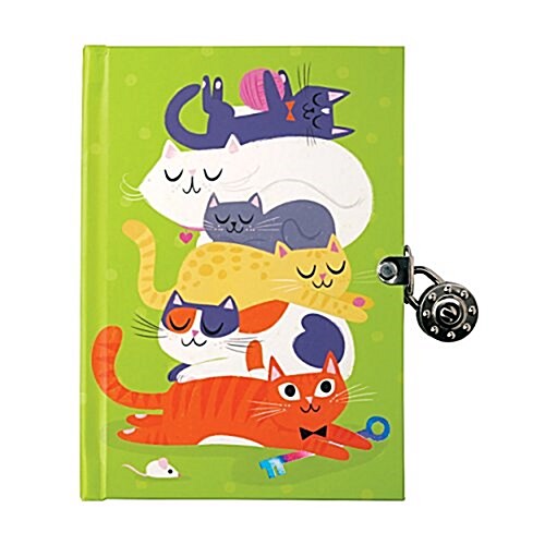 [중고] Cats Locked Diary (Other)