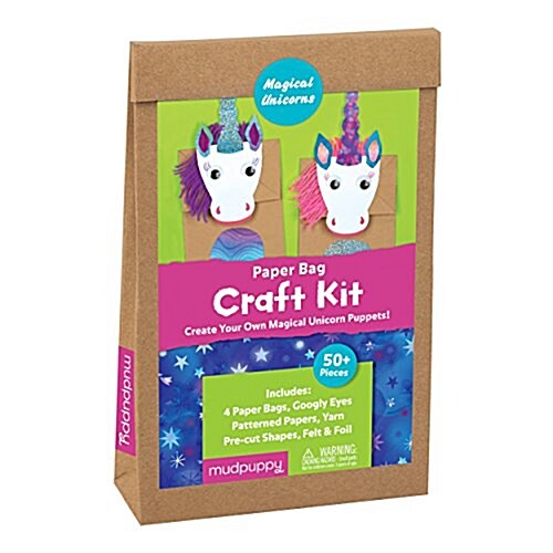 Unicorns Paper Bag Craft Kit (Other)