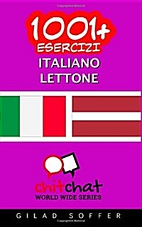 1001+ Esercizi Italiano - Lettone (Paperback)
