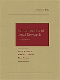 Fundamentals of Legal Research (Hardcover, 10th, New)