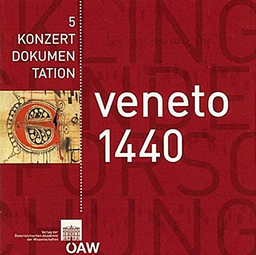 Veneto 1440: Music from a New Veneto Manuscript C.1440 (Audio CD)