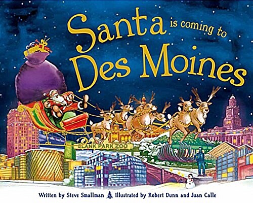 Santa Is Coming to Des Moines (Hardcover)