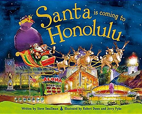 Santa Is Coming to Honolulu (Hardcover)
