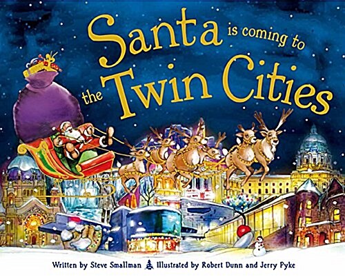 Santa Is Coming to the Twin Cities (Hardcover)