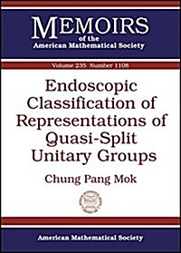 Endoscopic Classification of Representations of Quasi-split Unitary Groups (Paperback)