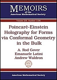 Poincare-einstein Holography for Forms Via Conformal Geometry in the Bulk (Paperback)