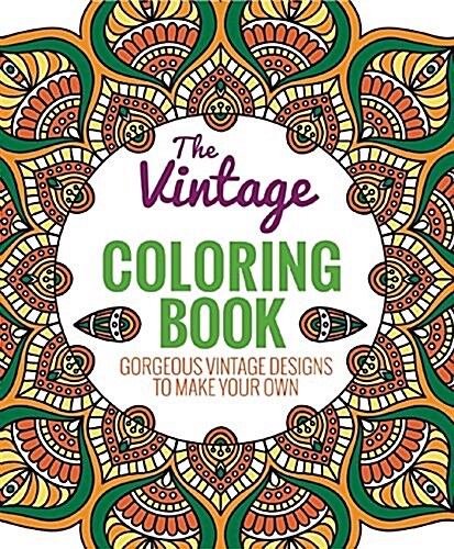 The Vintage Coloring Book (Paperback)