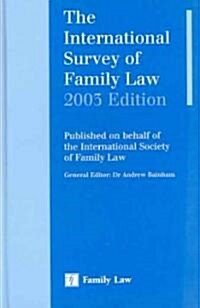 The International Survey of Family Law (Hardcover)