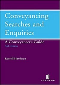 Conveyancing Searches and Enquiries (Paperback)