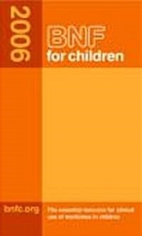 British National Formulary for Children 2006 for Pda (CD-ROM)