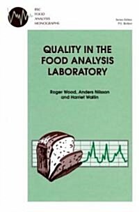 Quality in the Food Analysis Laboratory (Hardcover)