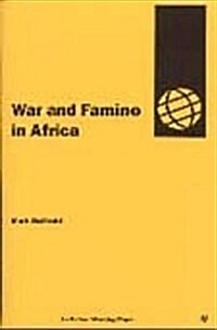 War and Famine in Africa (Spiral Bound)
