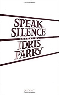 Speak Silence (Hardcover)