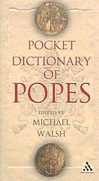 Pocket Dictionary of Popes (Paperback)