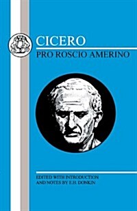 Cicero: Pro Roscio Amerino (Paperback)