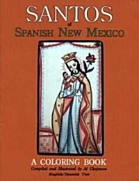 Santos of Spanish New Mexico, a Coloring Book (Paperback)