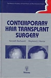 Contemporary Hair Transplant Surgery: (Hardcover)