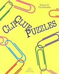 Clip Clue Puzzles Copyright 1995 (Hardcover)