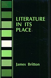 Literature in Its Place (Paperback)