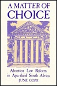 Matter of Choice (Paperback)