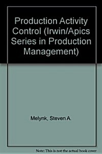 Production Activity Control (Hardcover)