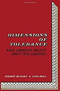 Dimensions of Tolerance (Hardcover)