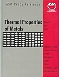 Thermal Properties of Metals (Hardcover)