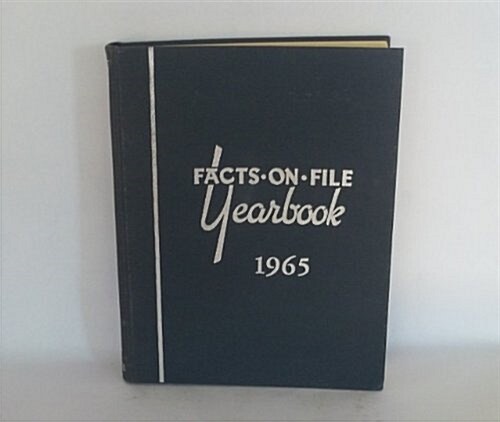 Facts on File Yearbook 1965 (Hardcover)