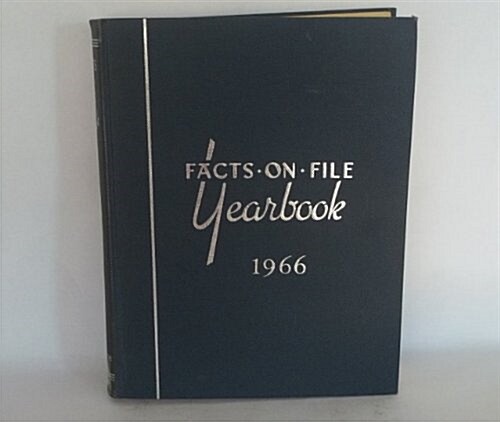 Facts on File Yearbook 1966 (Hardcover)