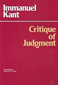 Critique of Judgment (Paperback)