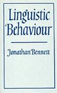Linguistic Behaviour (Hardcover, Reprint)