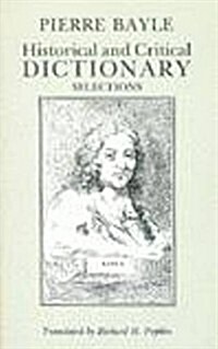 Historical and Critical Dictionary (Hardcover)